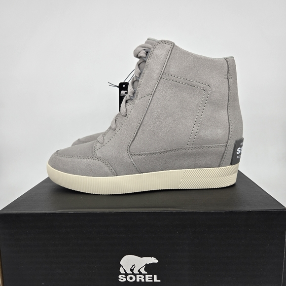 New SOREL Out N About Wedge Sneaker Women's Shoes Size